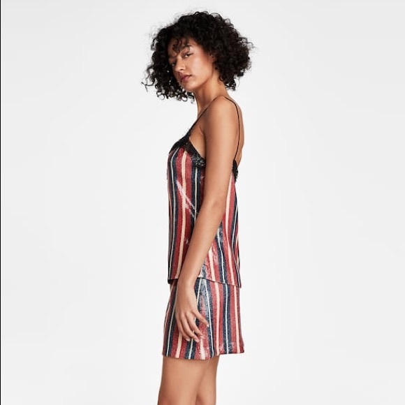 Zara Striped Sequin Skirt - NWT - Picture 5 of 6